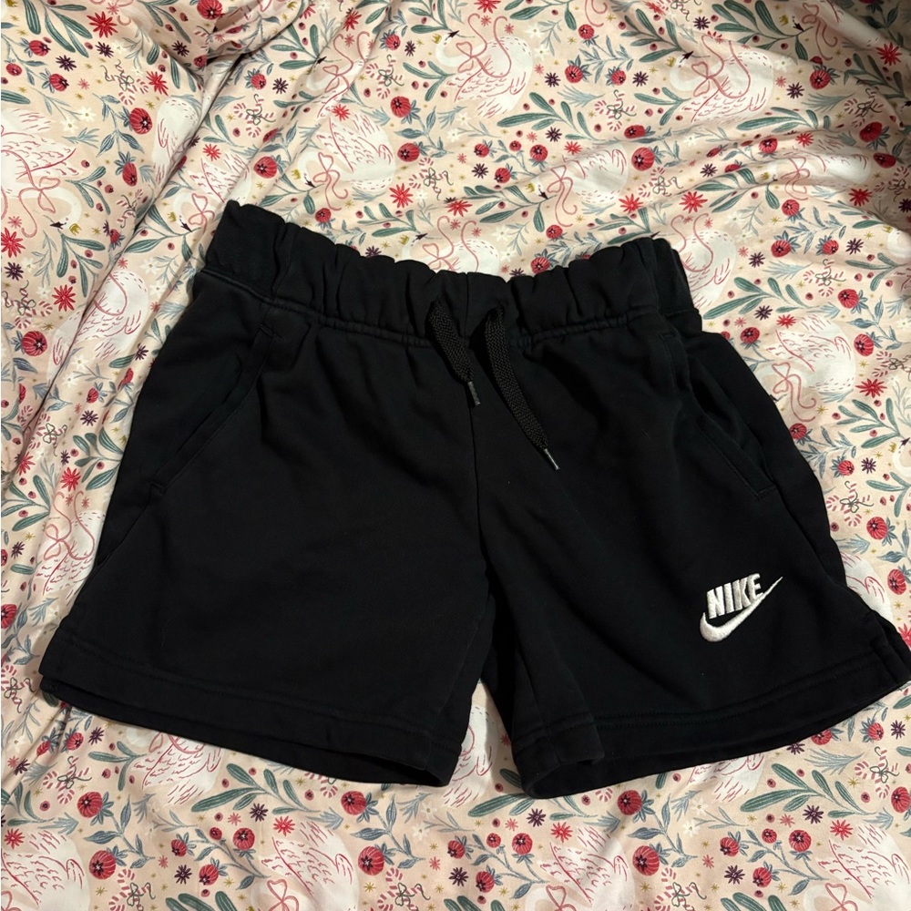 Nike Black Athletic Shorts - size Youth Large (equivalent to women's xs/small)